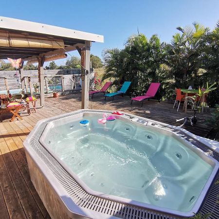 Apartament Bungalow La Perle - Jacuzzi - Piscine Saint-Francois  Zewnętrze zdjęcie