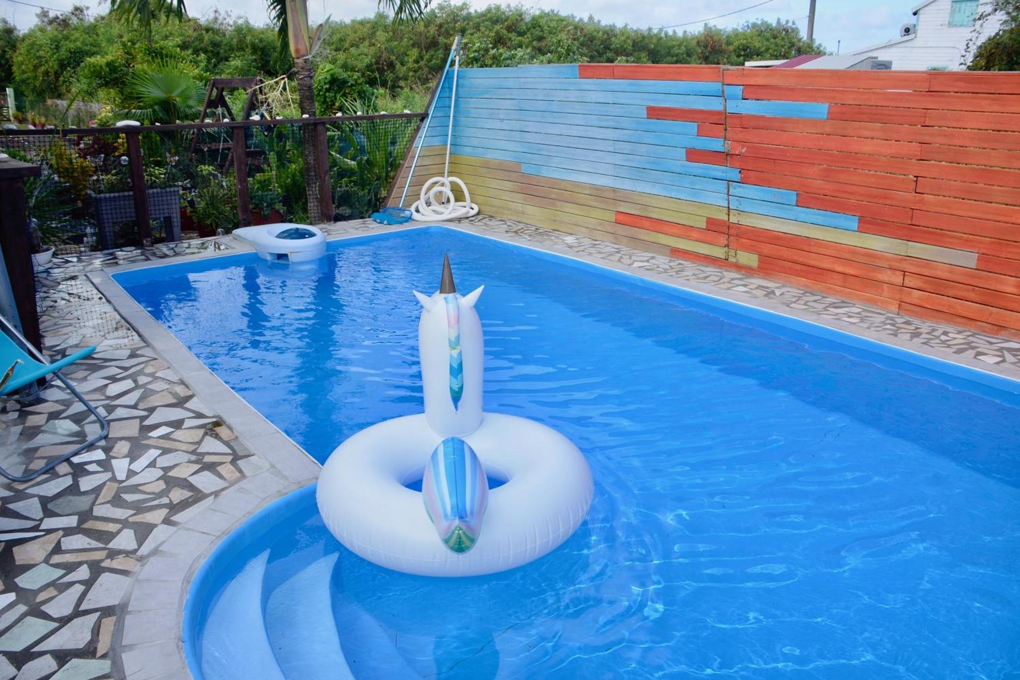 Apartament Bungalow La Perle - Jacuzzi - Piscine Saint-Francois  Zewnętrze zdjęcie